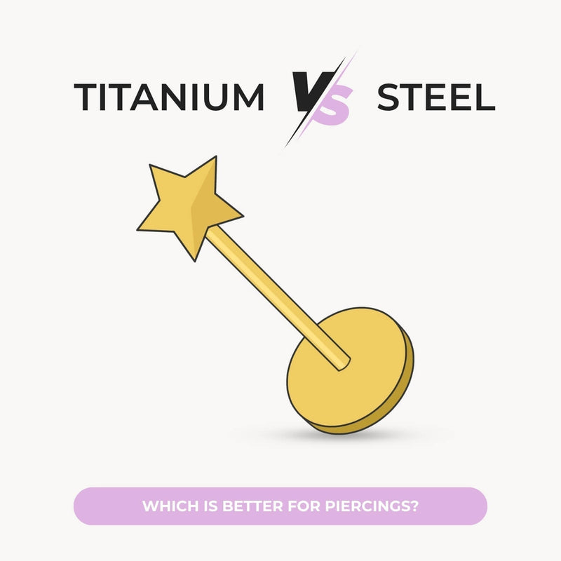 Titanium vs Stainless Steel: Which Is Better for Piercings?