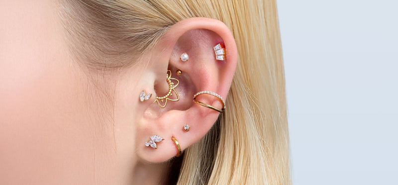 Curved Barbell Earrings