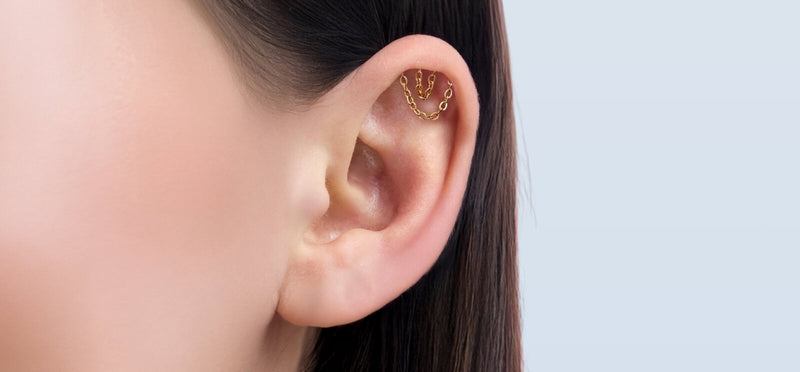 Hidden Helix Earrings