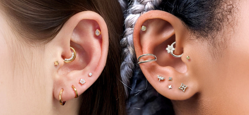 Tiny Stud Earrings