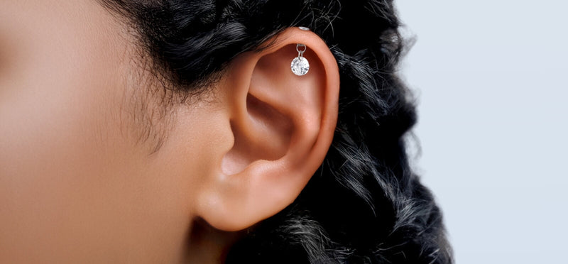 Vertical Helix Earrings