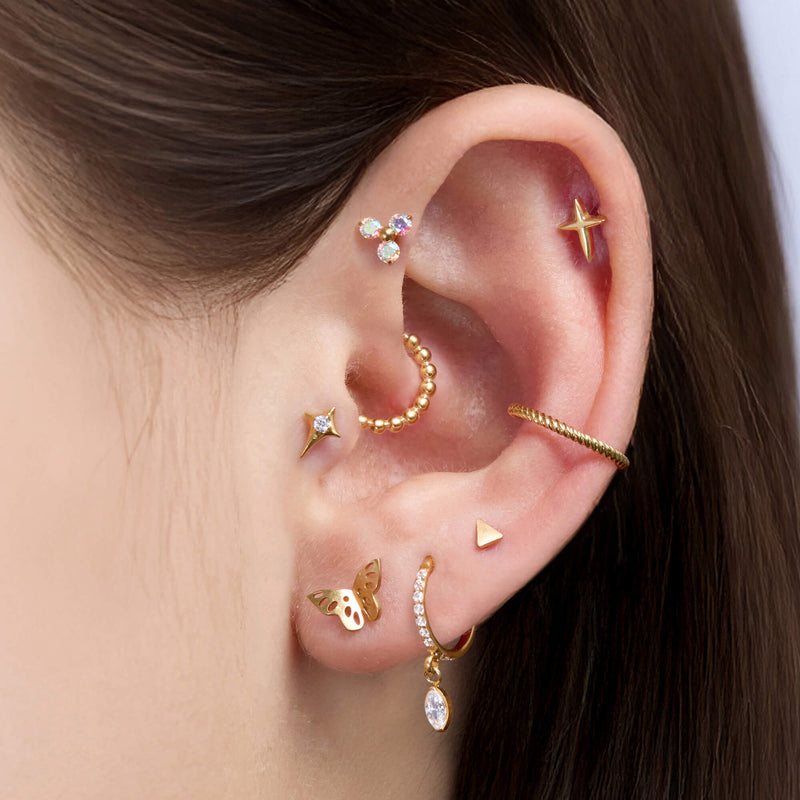 Flutter Butterfly Piercing