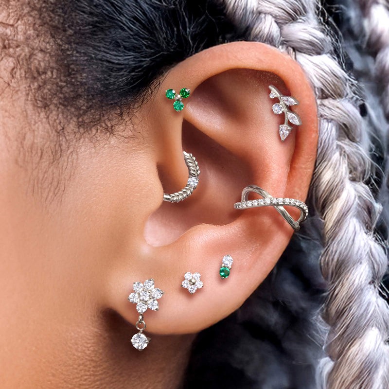 Crystal Leaf Crawler Piercing