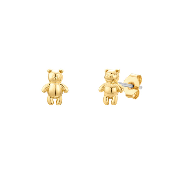 Simple Teddy Bear Earrings