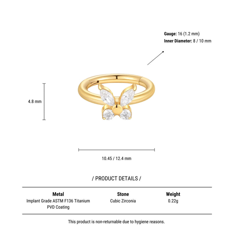 Crystal Butterfly Clicker (16G)