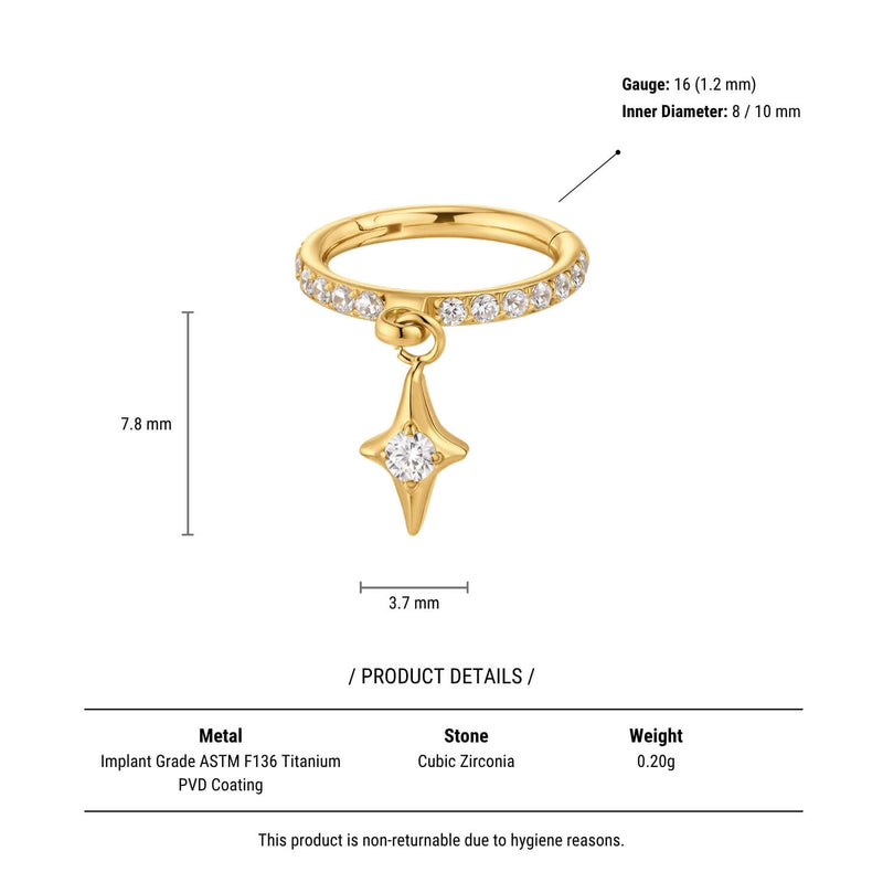 Sparkle Dangle Clicker (16G)