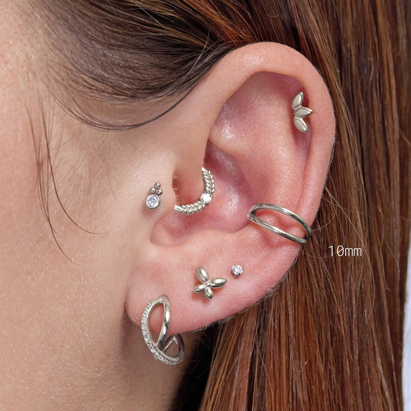 Plain Double Row Clicker (16G)