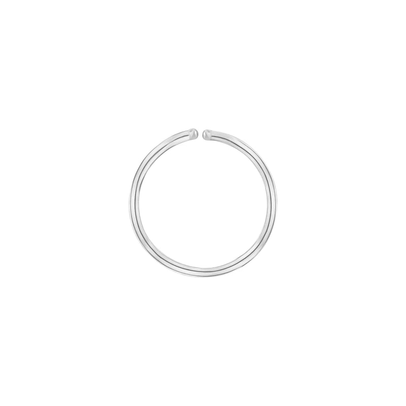 Simple Basic Twist Open Hoop (20G)