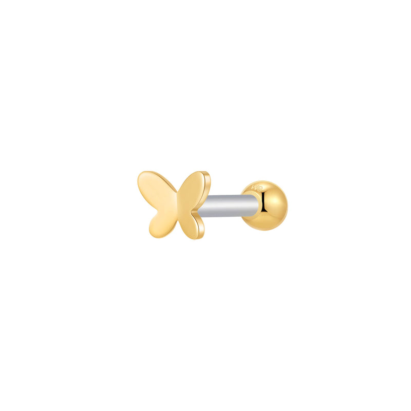 Gold, Barbell Piercing