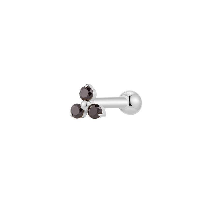 Silver, Barbell Piercing