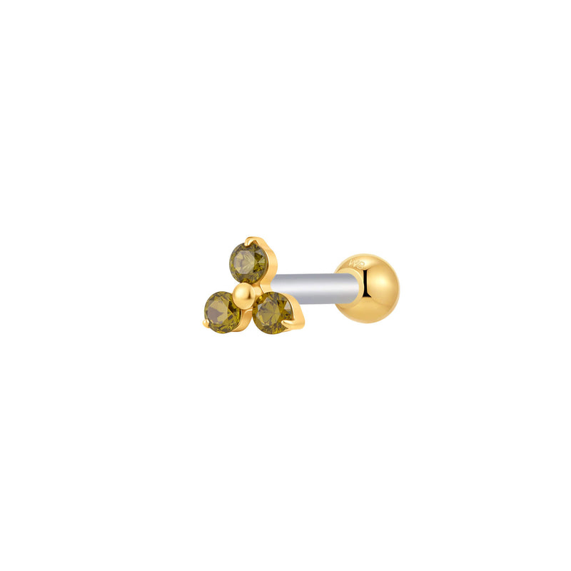 Gold, Barbell Piercing