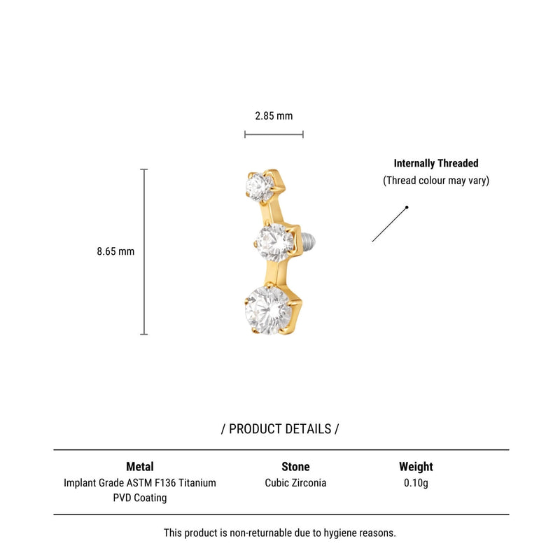 Triple Spark Crawler Piercing