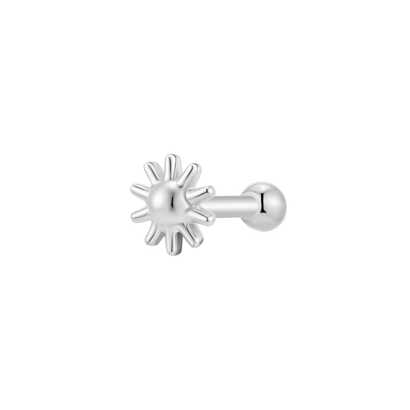 Silver, Barbell Piercing