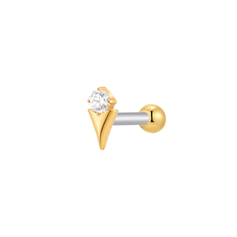 Gold, Barbell Piercing