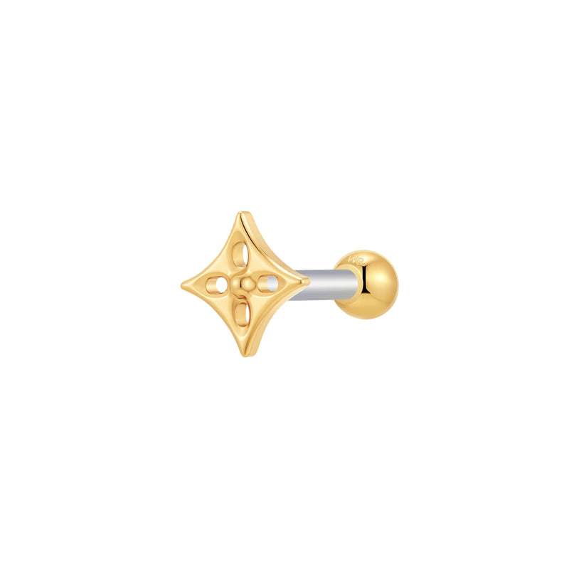 Gold, Barbell Piercing