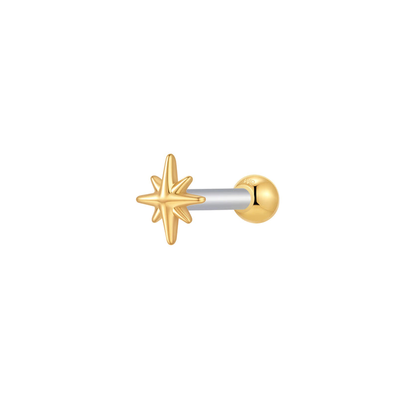 Gold, Barbell Piercing