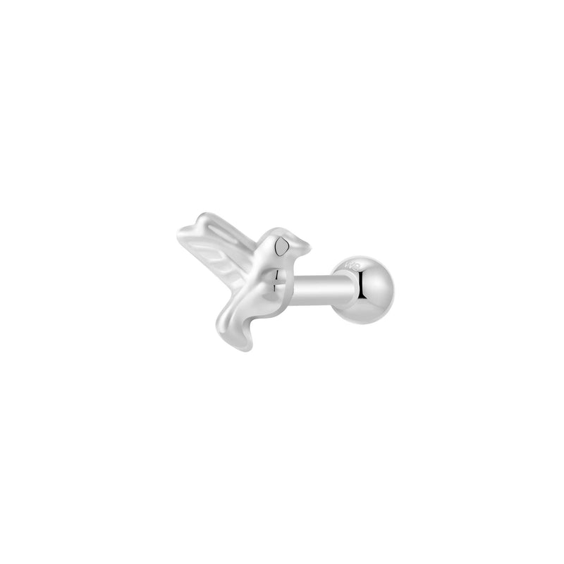 Silver, Barbell Piercing