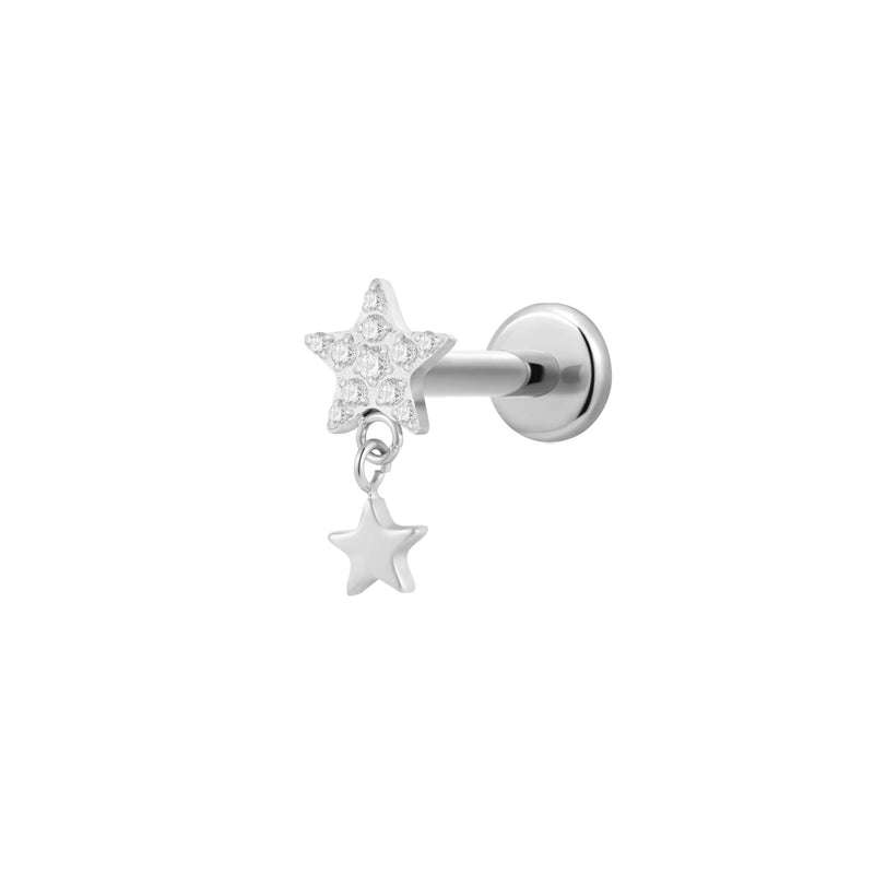 Shooting Star Drop Piercing