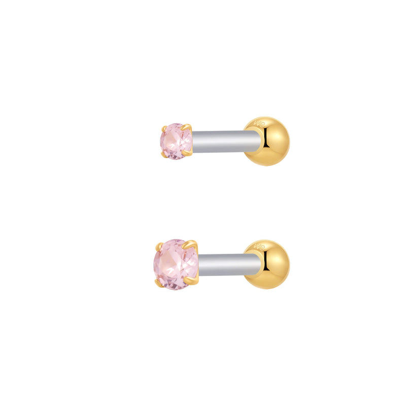 Gold, Barbell Piercing