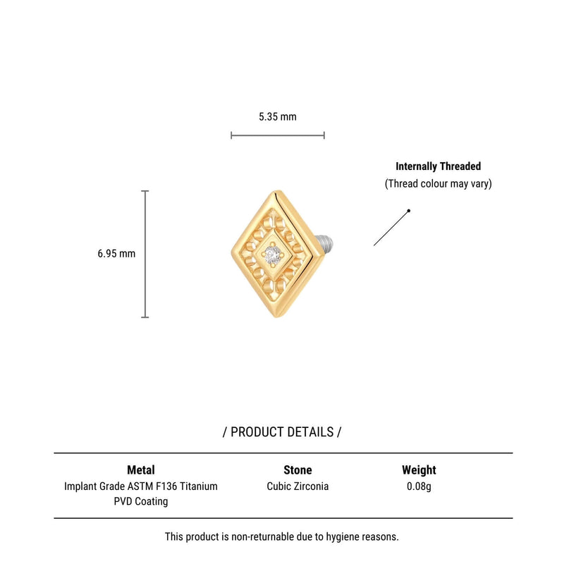 Radiant Rhombus Piercing