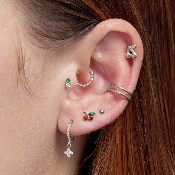 Plain Cherry Piercing