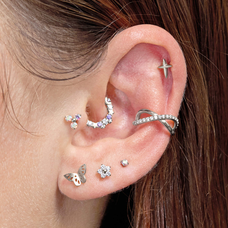 Plain Cosmic Sparkle Piercing