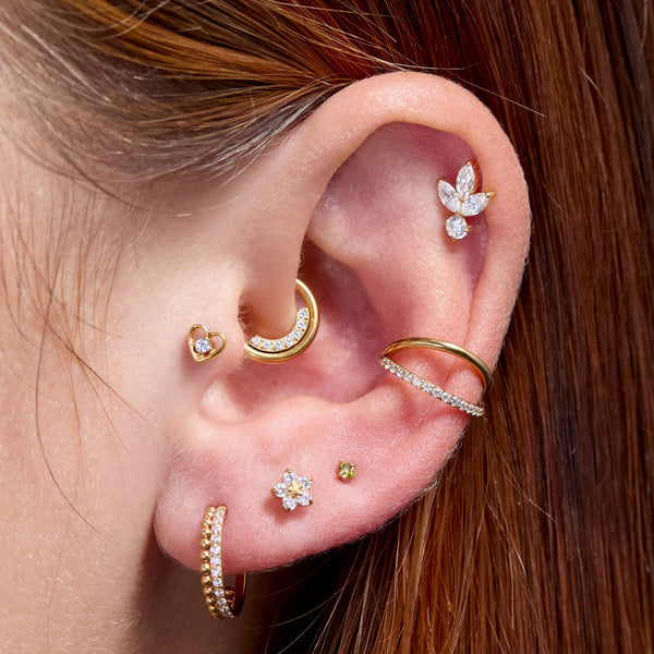 Marquise Blossom Piercing