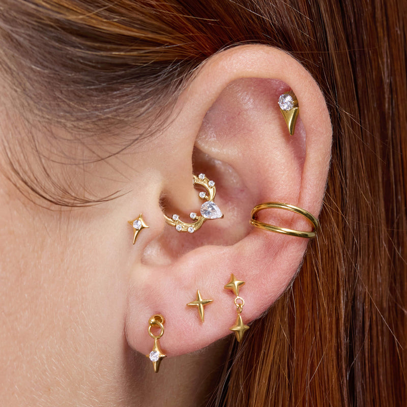 Plain Cosmic Sparkle Piercing