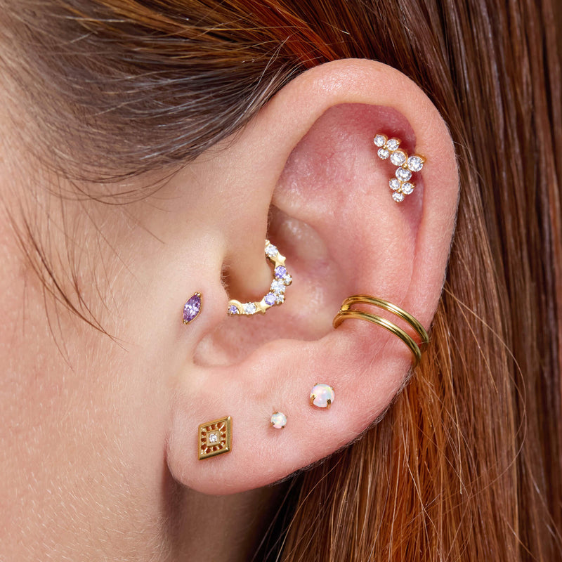 Radiant Rhombus Piercing