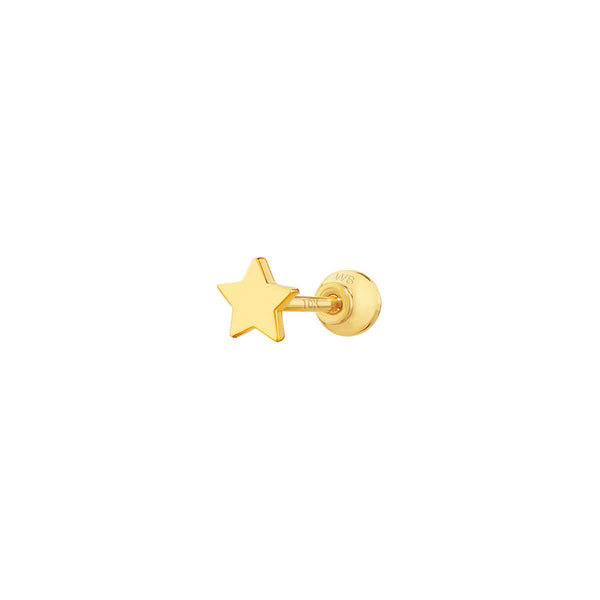 9K Tiny Star Barbell (18Gx6mm)