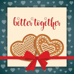 Better together Card - card - With Bling - M0047