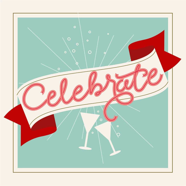 Celebrate Card - card - With Bling - M0063