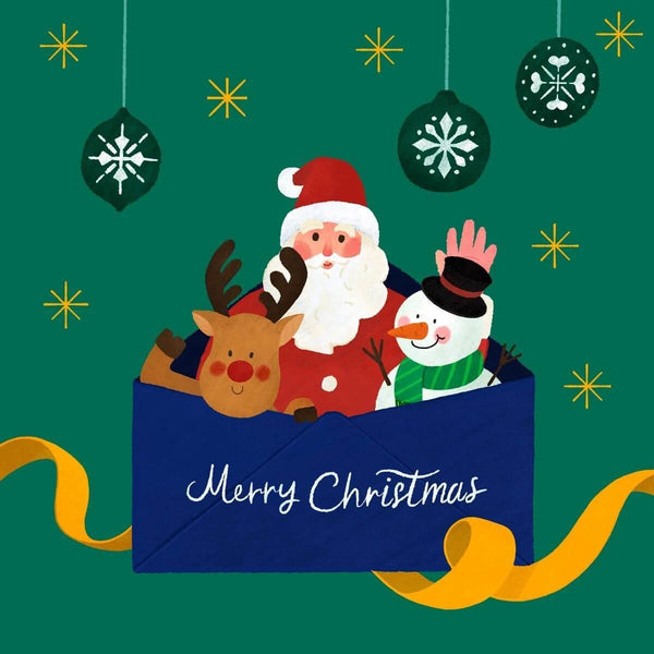 Christmas Card - card - With Bling - M0073