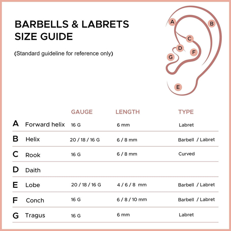 WITH BLING Externally Threaded Curved Barbell (16G)