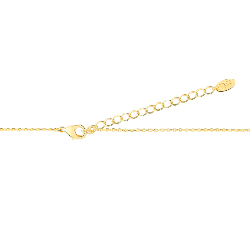 Baguette Cluster Bar Necklace