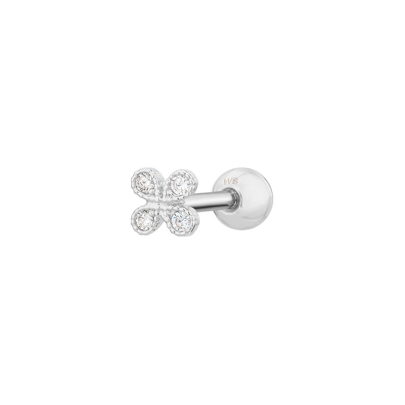Square Clover Piercing