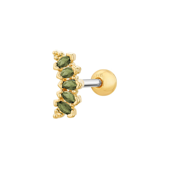 Olive Tapered Marquise Piercing