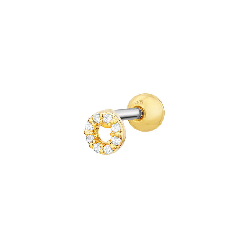 Gold, Barbell Piercing